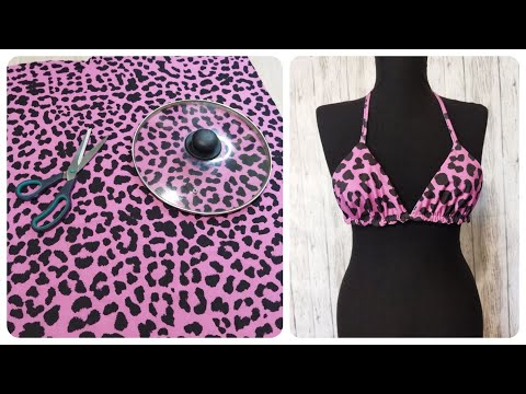 Видео: 🔥❤️ ЛЕГКО СШИТЬ БЮСТГАЛЬТЕР БИКИНИ ПРИ ПОМОЩИ КРЫШКИ ОТ КАСТРЮЛИ