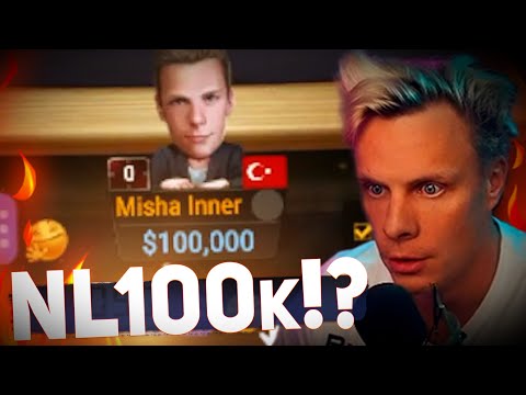 Видео: Сел на NL$100.000 !?😱| Покерные стримы #иннер #покер #хайлайты