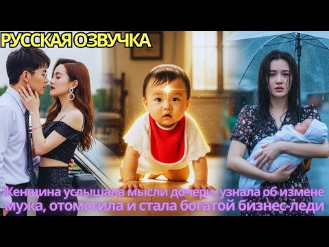 Видео: Женщина услышала мысли дочери, узнала об измене мужа, отомстила и стала богатой бизнес-леди