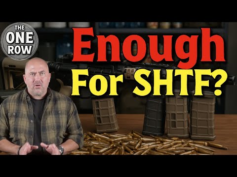 Видео: Сколько оружия и боеприпасов вам ДЕЙСТВИТЕЛЬНО НУЖНО для SHTF?