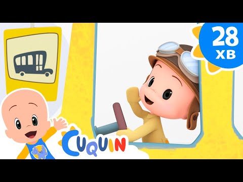 Видео: Клео та Кукiн 🚌 Колеса автобуса 🚌 Сборник детских песенок | Cleo & Cuquin