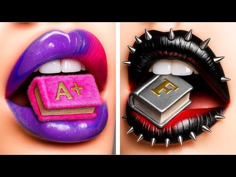 Видео: Хорошие ученики против плохих 🔥 Как стать популярными в школе