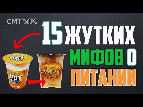 Видео: ТОП 15 мифов о питании. HFCS, глютен, витамины, добавки...