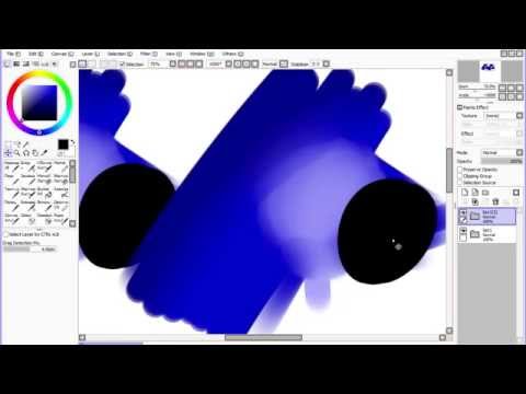Видео: Paint Tool Sai: Функции, инструменты, возможности.