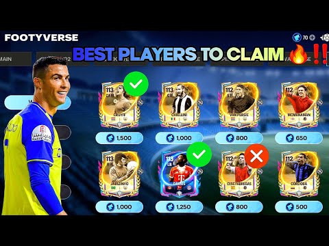 Видео: 🚨Каких игроков выбрать на первой неделе НОВОГО события Footyverse! ⚽ | Лучшие игроки на выбор🔥‼️