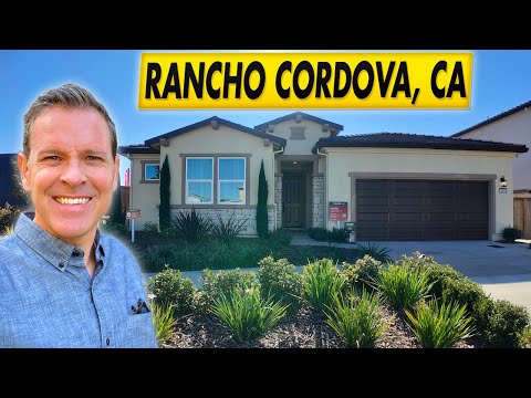 Видео: Новые одноэтажные дома без товарищества собственников жилья! Ранчо Кордова, Калифорния