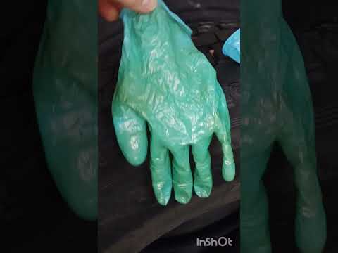 Видео: ГСМ Опасен для Шины, в редких Случаях остаётся Шанс, сделать Ремонт. #ремонтпорезовшин #вулканизация