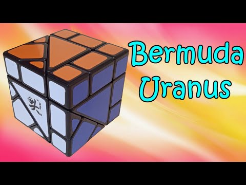 Видео: Как собрать Bermuda Uranus Dayan cube, Бермуда Уран Даян куб сборка, How to solve, tutorial