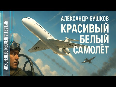 Видео: Александр Бушков  "Красивый белый самолёт"  читает Алексей Зеленский