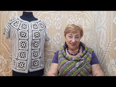 Видео: Жакет "Мастерица". Мастер-класс по вязанию крючком от О. С. Литвиной.