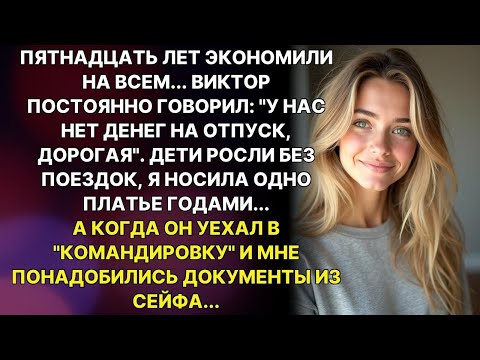 Видео: Муж 15 лет твердил: 'У нас нет денег на отпуск'. Когда он уехал в командировку, я открыла сейф...