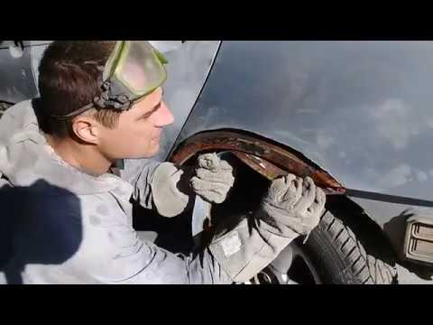 Видео: Как переварить заднюю арку,рено сценик