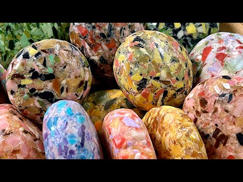 Видео: ASMR soap cutting 💙 Резка мыла АСМР