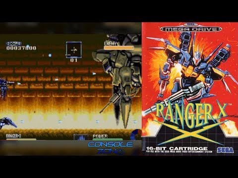 Видео: Ranger X / Ex-Ranza (Рейнджер Икс) - прохождение игры (Sega Mega Drive, 16-bit)