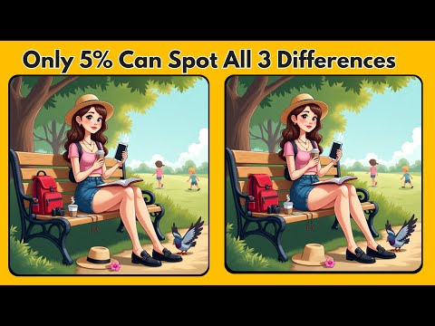 Видео: Найди отличия: только 3% могут найти все отличия