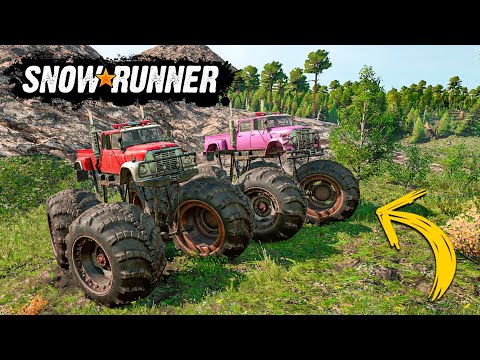Видео: ПРОХОЖДЕНИЕ НОВОЙ КАРТЫ НА МОНСТР ТРАКЕ В SNOW RUNNER !