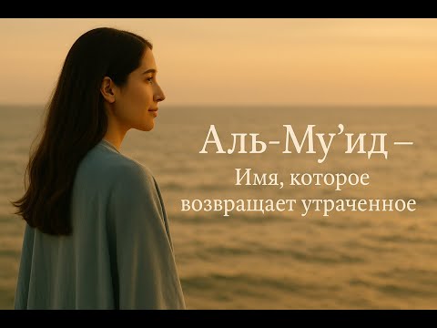 Видео: Аль-Муʿид — Имя, которое возвращает утраченное | 13/99