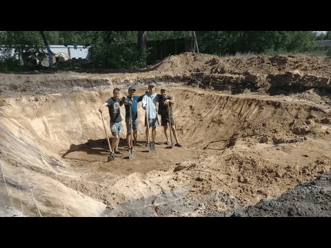 Видео: Сделать пруд - запросто! Этапы строительства.