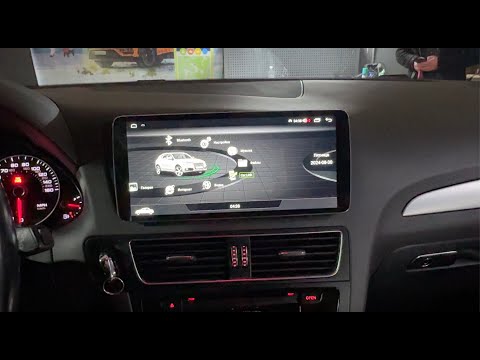 Видео: Audi Q5 8R MMI 3G⎮Установка Android Auto, Apple Carplay магнитолы, передней камеры