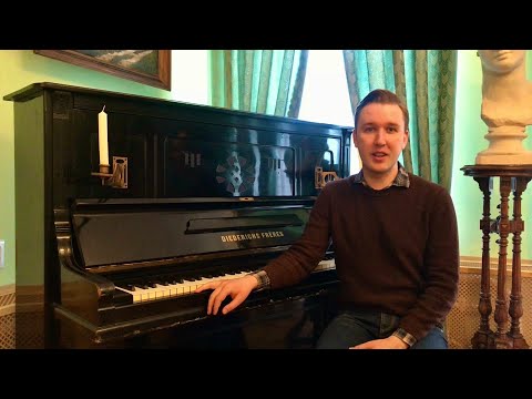 Видео: Пианино фабрики «Братья Дидерихс»