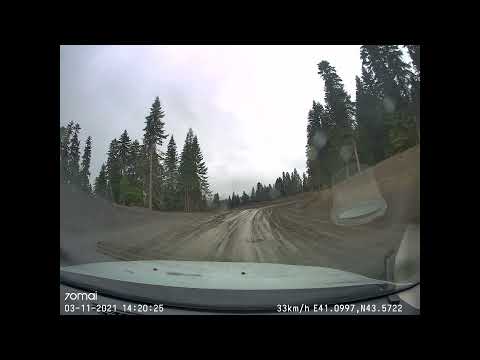 Видео: Строящаяся дорога Архыз - Пхия