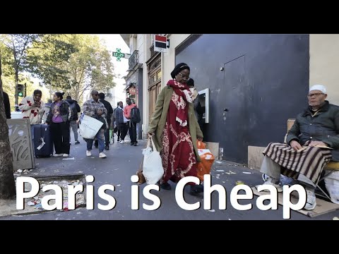 Видео: Что происходит на улицах Барб-Рошешуар, 18-й округ Парижа