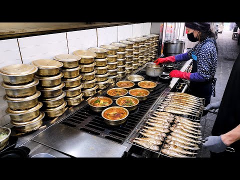 Видео: Легендарные блюда на гриле, жареная рыба, запечённый краб с солью, гигантская креветка, якитори