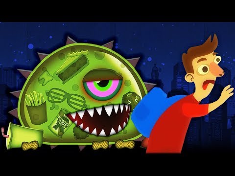 Видео: ХИЩНЫЙ СЛИЗЕНЬ ХОЧЕТ КУШАТЬ #2 СЛИЗЕНЬ ЛЮДОЕД / Tales from Space: Mutant Blobs Attack