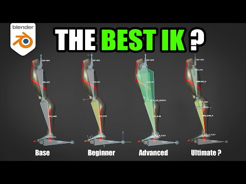 Видео: Идеальная установка IK в Blender?
