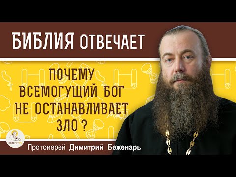 Видео: Почему Всемогущий БОГ НЕ ОСТАНАВЛИВАЕТ ЗЛО ? Протоиерей Димитрий Беженарь