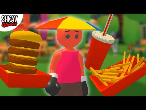 Видео: ГОТОВЛЮ БУРГЕРЫ И КАРТОШКУ ДЛЯ САМЫХ СТРАННЫХ ЛЮДЕЙ! Grill on Wheels VR / Часть 2 /