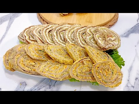 Видео: Новинка!На НОВОГОДНИЙ СТОЛ🎄Вкуснее не ела🥰Шедевр из куриной печени