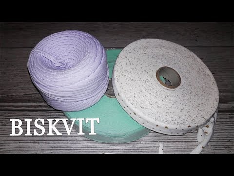 Видео: Трикотажная пряжа BISKVIT. Ролик или моток? Что выбрать?