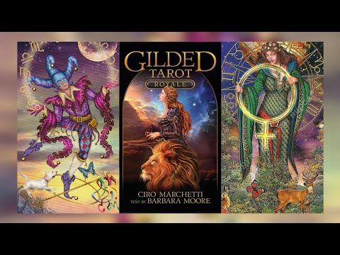 Видео: Королевское Золоченное Таро/The Gilded Tarot Royale Ciro Marchetti