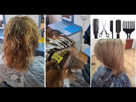 Видео: Навчальне відео "Виконання мелірування та тонування волосся"