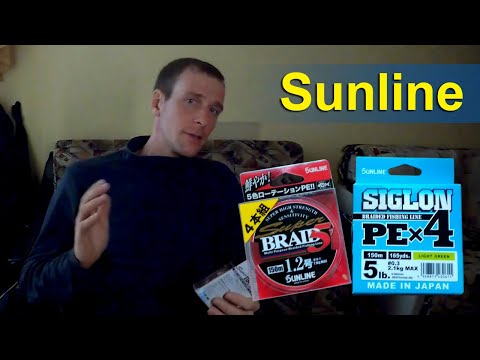 Видео: Шнуры SunLine Super Braid 5 и Siglon после 2 лет в ходу