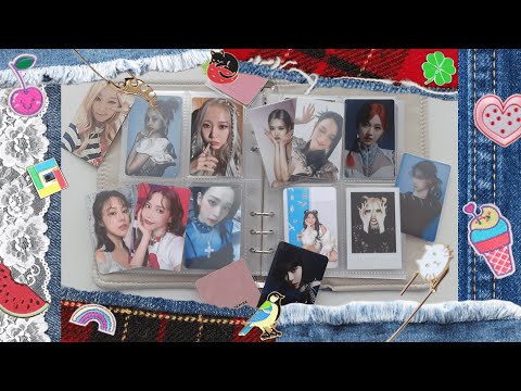 Видео: обустраиваю БИНДЕР MAMAMOO BLACKPINK AESPA эпизод третий