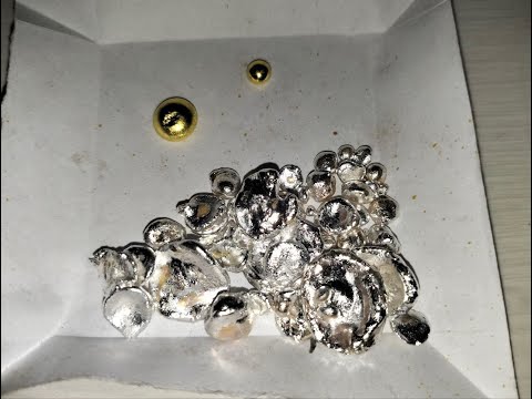 Видео: Золото и серебро из посылки подписчика. Аффинаж 21.01.25