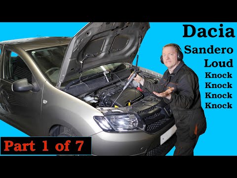 Видео: Часть 1 — Dacia Sandero. Сильный стук в двигателе и утечки масла. Renault D4F 1.2 Бензин, как в C...
