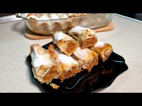 Видео: Щрудел с ябълки - най-вкусната сладка баница, да си оближеш пръстите