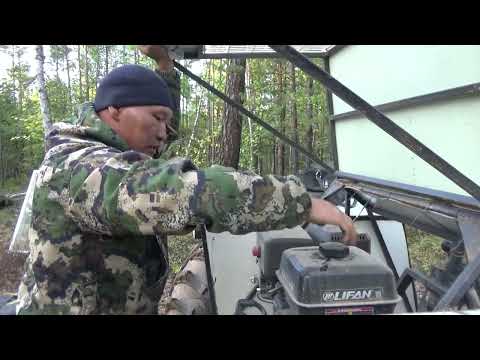 Видео: Дорога в рыбные места на каракате. Якутия.