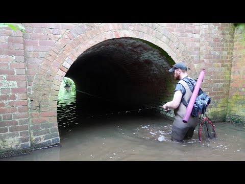 Видео: Удочка согнулась вдвое в этом крошечном ручье!