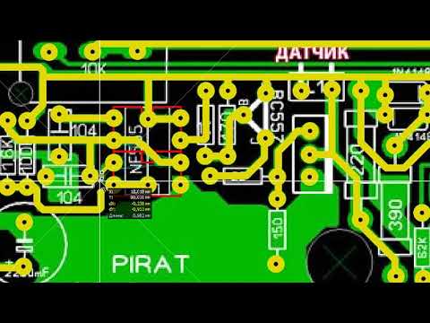 Видео: Делаем печатную плату ,с эскиза готовой