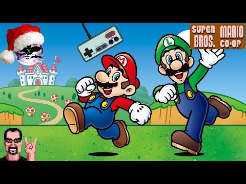 Видео: Super Mario Bros. 2 players hack with Vanuushaa прохождение 100% | Игра ( Dendy, Nes, 8 bit ) Стрим