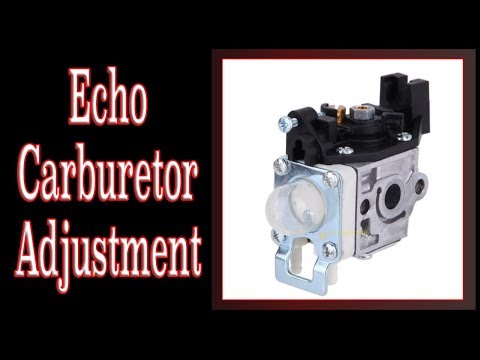Видео: Регулировка карбюратора Echo 2 Stroke | Для начинающих