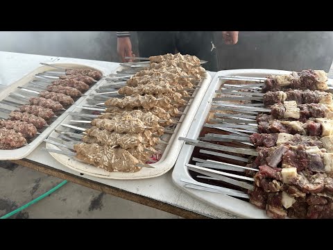 Видео: 10 000 Палок Шашлыка в День!Люди ждут Весну ,чтобы его попробовать! Узбекистан!Сукок!Паркент!Ташкент