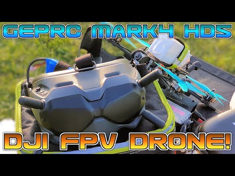 Видео: ✅ Мой первый FPV Квадрокоптер на системе DJI Digital FPV и раме GepRC Mark4 HD5