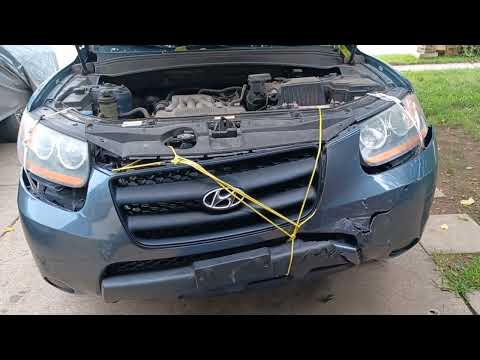 Видео: Снятие бампера Hyundai Santa Fe 2007–2012 годов выпуска (инструкция)