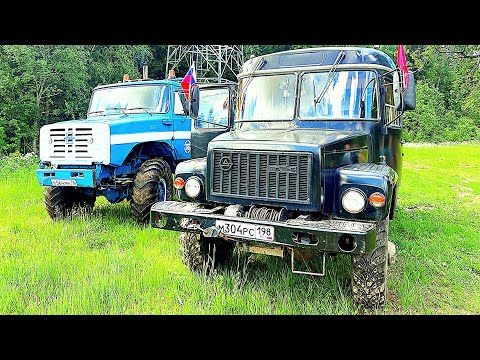 Видео: Рубилово на ПОЛИГОН 98! КАВЗ потерял колеса!