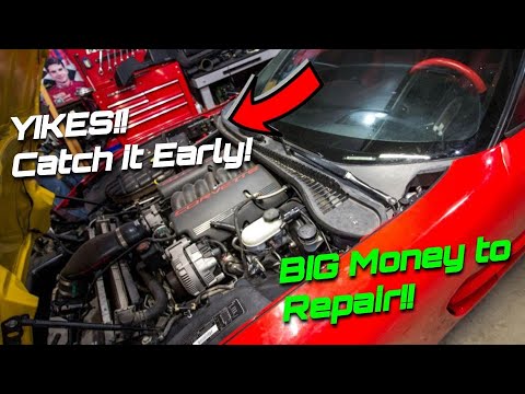 Видео: Исправьте эту проблему, прежде чем она УНИЧТОЖИТ ваш Corvette!!